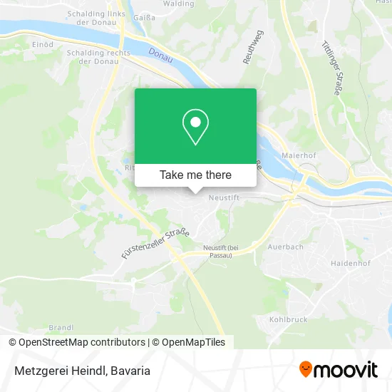 Карта Metzgerei Heindl