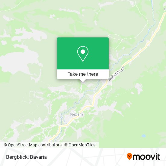 Bergblick map