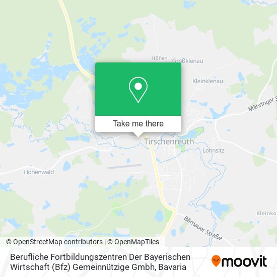 Berufliche Fortbildungszentren Der Bayerischen Wirtschaft (Bfz) Gemeinnützige Gmbh map