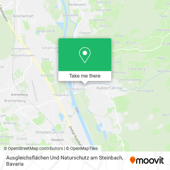 Карта Ausgleichsflächen Und Naturschutz am Steinbach