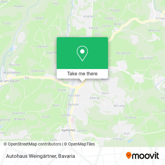 Autohaus Weingärtner map