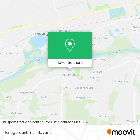 Карта Kriegerdenkmal