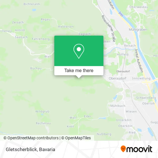Карта Gletscherblick