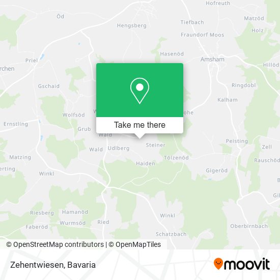 Zehentwiesen map