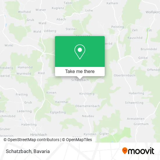 Карта Schatzbach