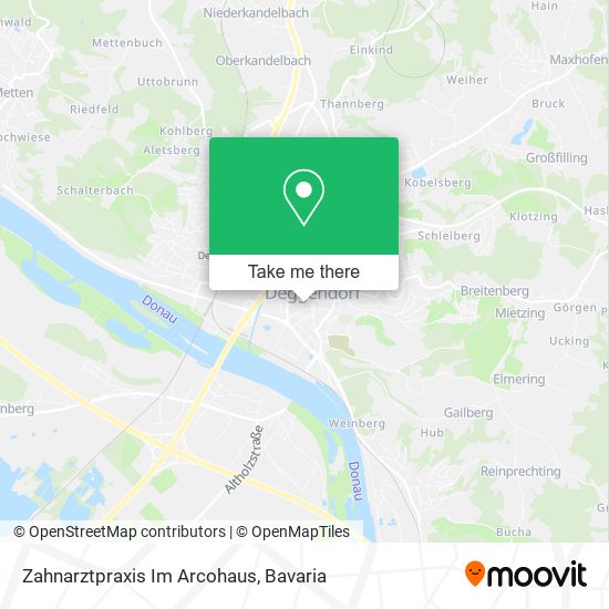 Zahnarztpraxis Im Arcohaus map
