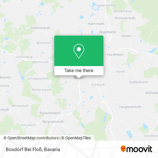 Карта Boxdorf Bei Floß