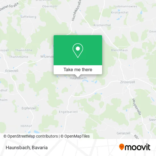 Карта Haunsbach