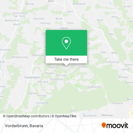 Карта Vorderbrunn