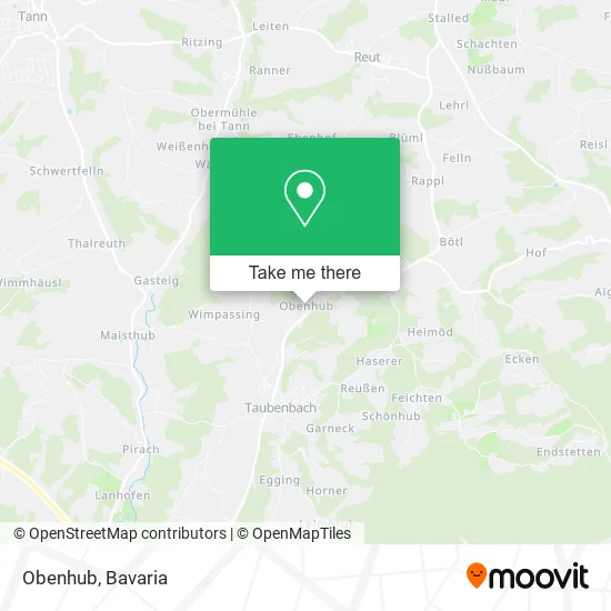 Карта Obenhub