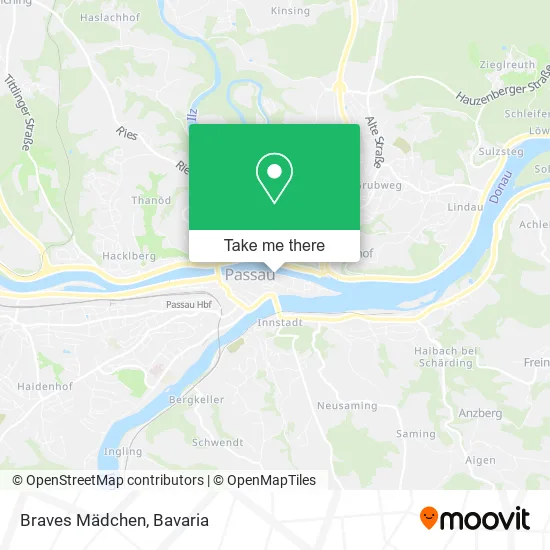Карта Braves Mädchen