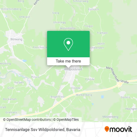 Карта Tennisanlage Ssv Wildpoldsried