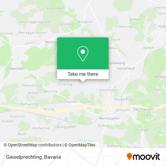Карта Geiselprechting