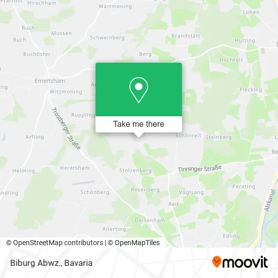 Карта Biburg Abwz.