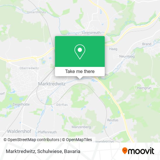 Marktredwitz, Schulwiese map