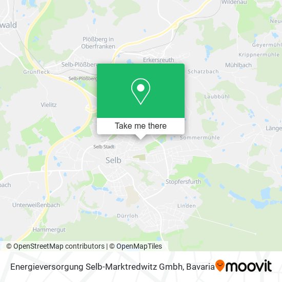 Energieversorgung Selb-Marktredwitz Gmbh map