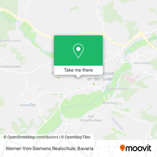 Werner-Von-Siemens Realschule map