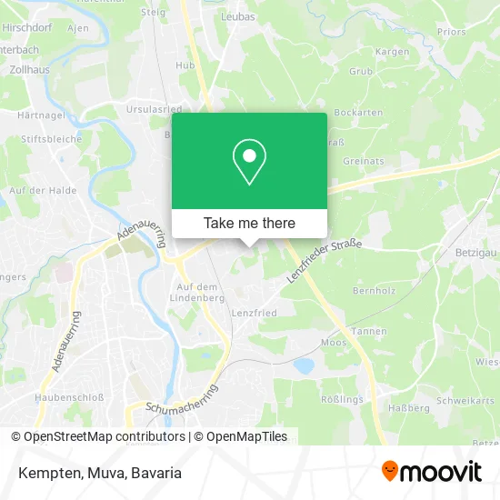 Карта Kempten, Muva