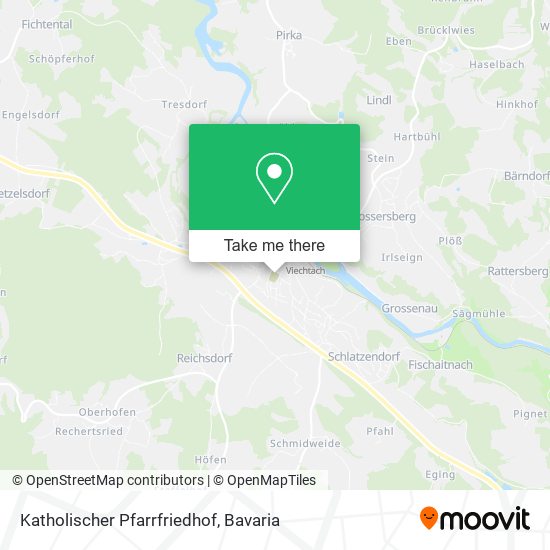 Katholischer Pfarrfriedhof map
