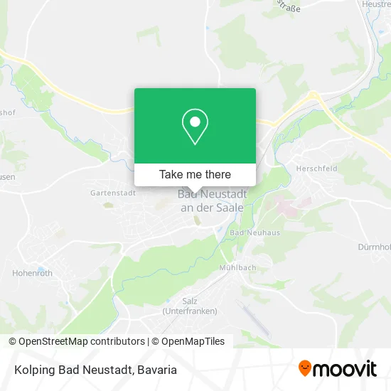 Карта Kolping Bad Neustadt