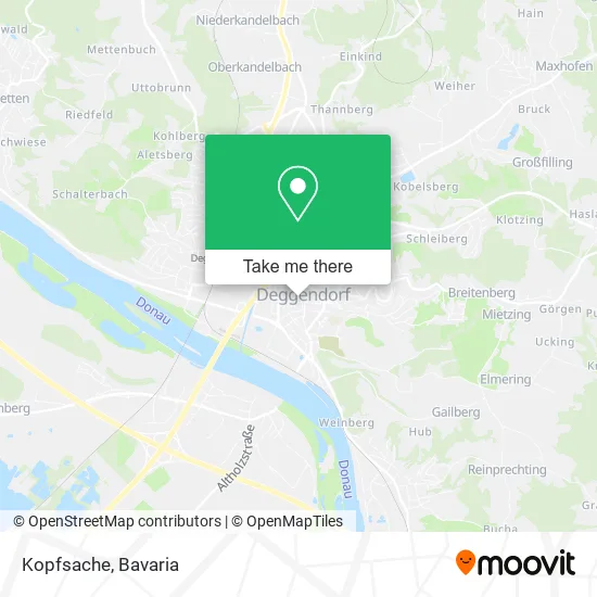Карта Kopfsache