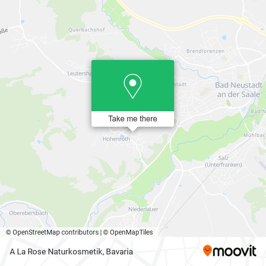 A La Rose Naturkosmetik map