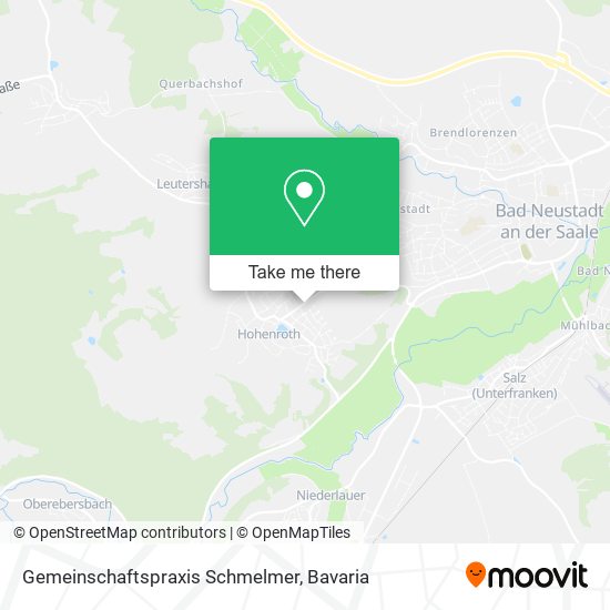 Gemeinschaftspraxis Schmelmer map