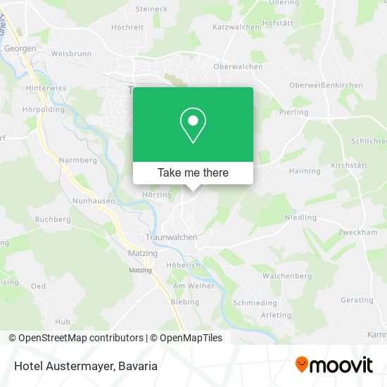 Hotel Austermayer map