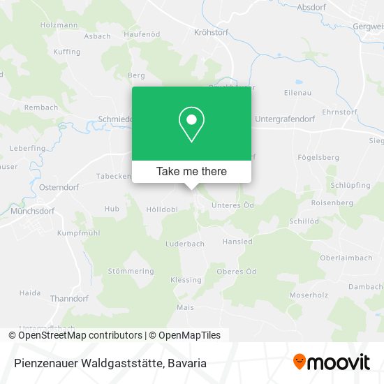Pienzenauer Waldgaststätte map