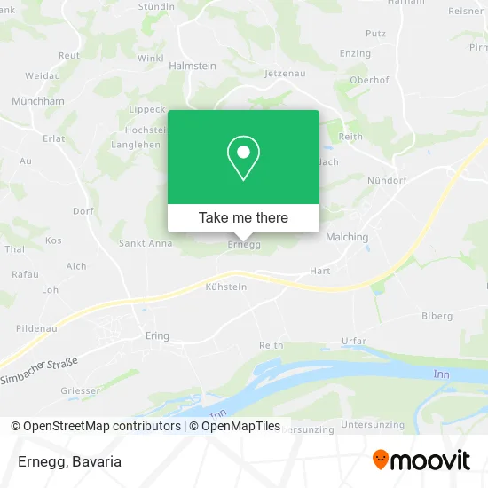 Карта Ernegg