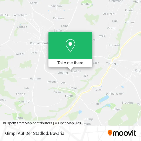 Карта Gimpl Auf Der Stadlöd