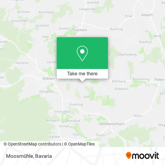 Карта Moosmühle