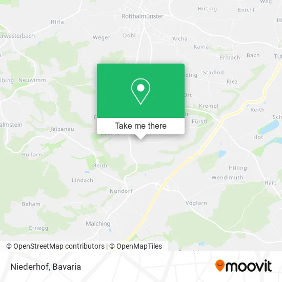 Карта Niederhof
