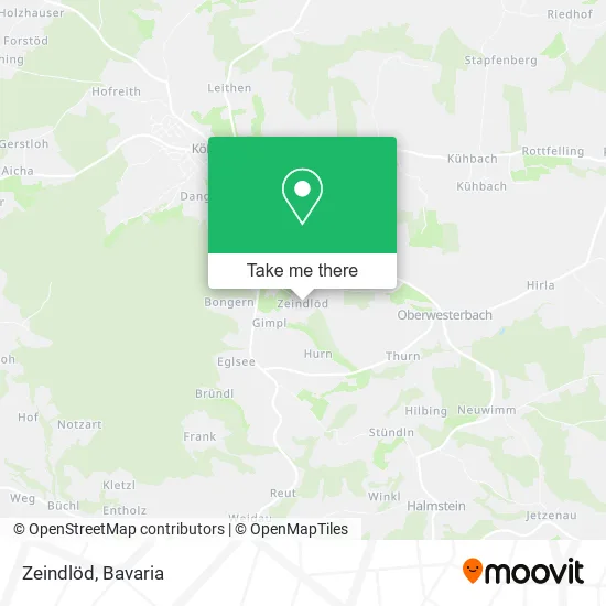 Карта Zeindlöd