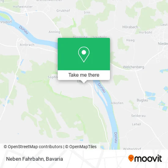 Карта Neben Fahrbahn