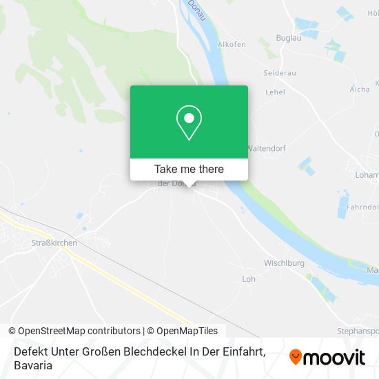 Карта Defekt Unter Großen Blechdeckel In Der Einfahrt