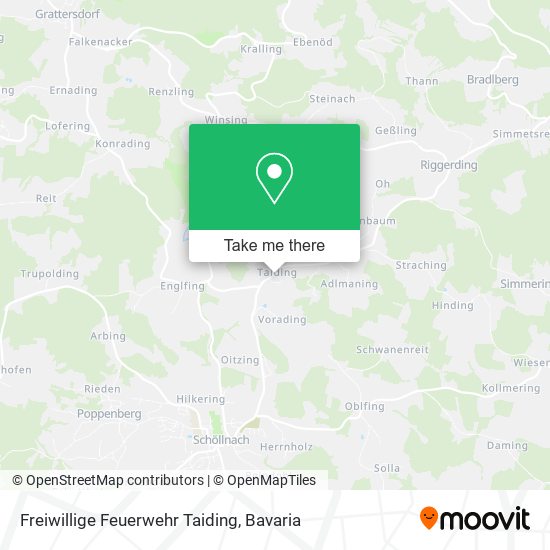 Карта Freiwillige Feuerwehr Taiding