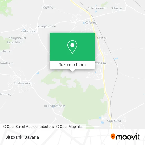 Карта Sitzbank