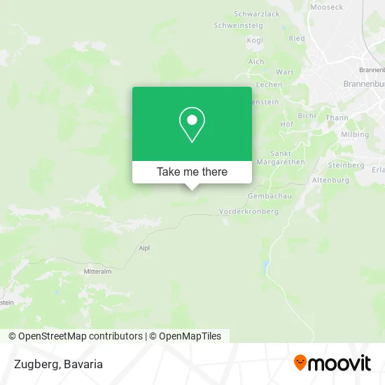 Карта Zugberg