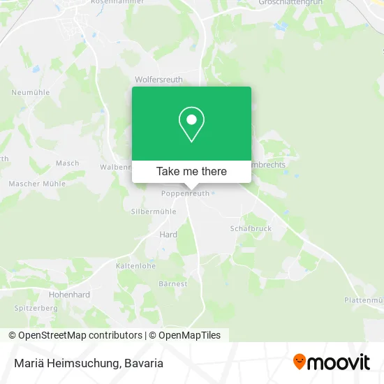 Карта Mariä Heimsuchung