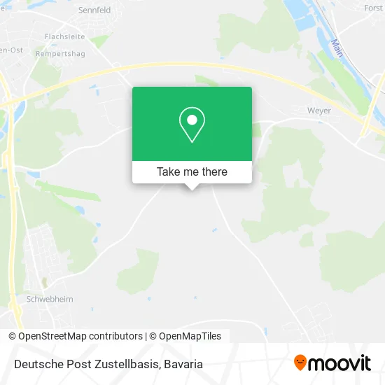 Карта Deutsche Post Zustellbasis