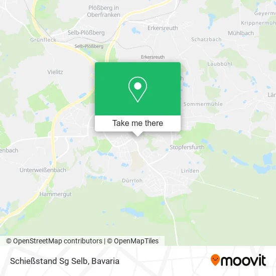 Карта Schießstand Sg Selb