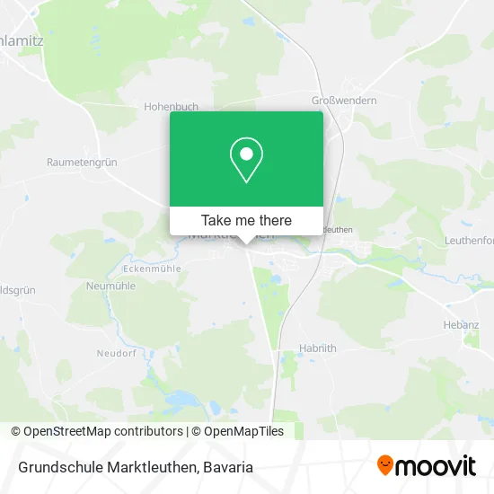 Карта Grundschule Marktleuthen