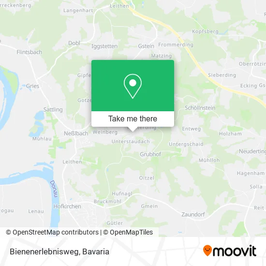 Карта Bienenerlebnisweg