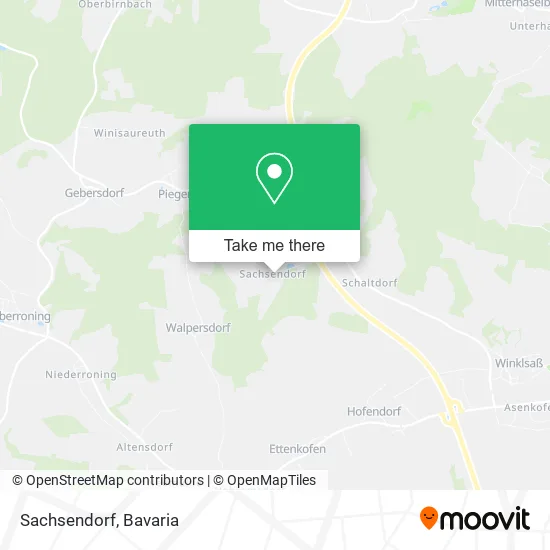 Карта Sachsendorf