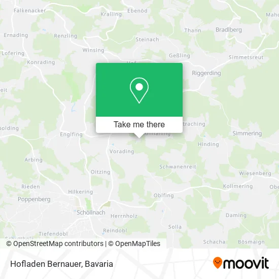 Карта Hofladen Bernauer