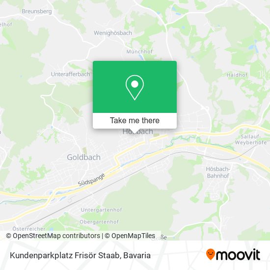 Kundenparkplatz Frisör Staab map