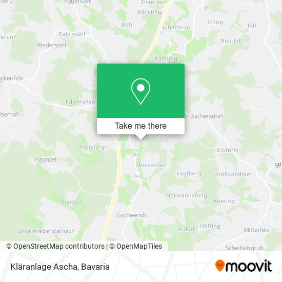 Карта Kläranlage Ascha