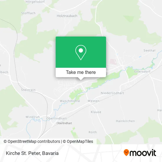Карта Kirche St. Peter