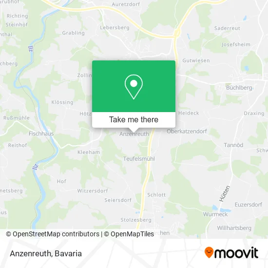 Карта Anzenreuth
